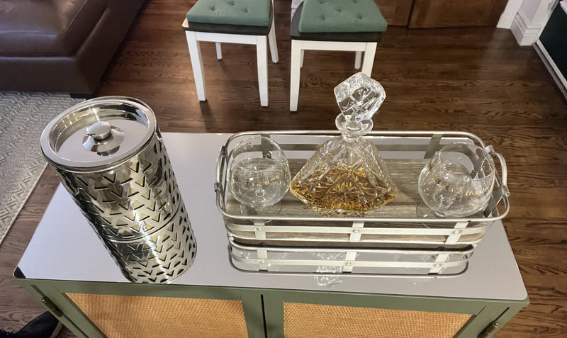 Mirrored Acrylic Table Top, Widths from 10 inch thru 16.875 inch - 1800ceiling
