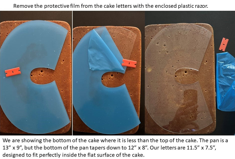 Cake Number Stencils - 1800ceiling