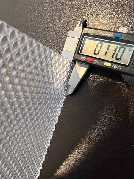 Prismatic Acrylic Light Lens , Widths 3in thru 9.875in @.110 gauge - 1800ceiling