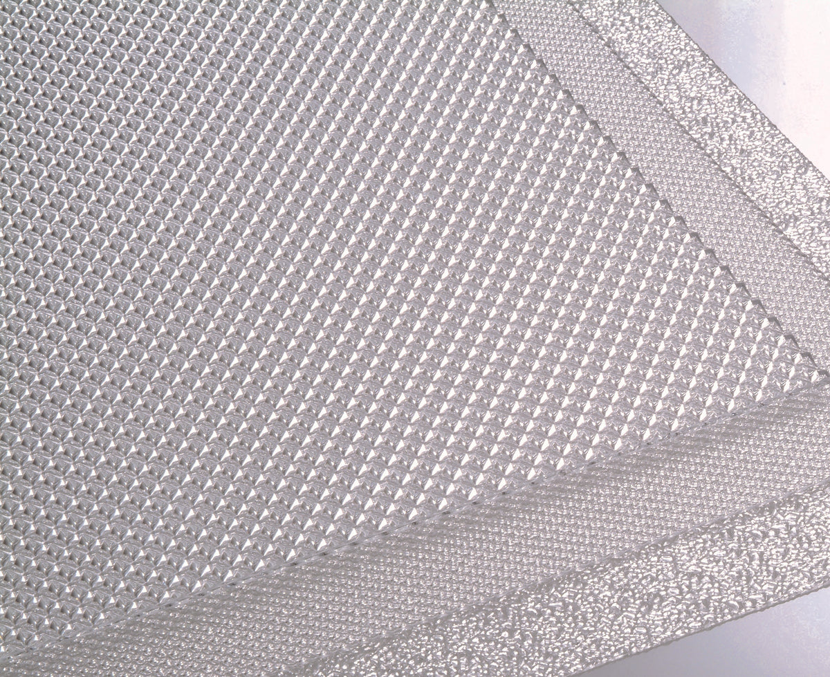 Clear Acrylic Prismatic Lens: 23-3/4" x 23-3/4" @ .110 gauge - 1800ceiling