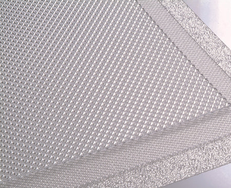 Clear Acrylic Prismatic Lens: 23-3/4" x 23-3/4" @ .110 gauge - 1800ceiling