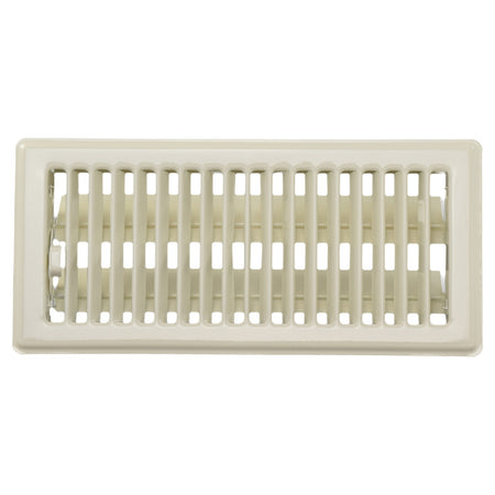 4"x10" Steel Floor Register - 1800ceiling