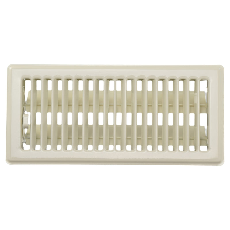 4"x10" Steel Floor Register - 1800ceiling