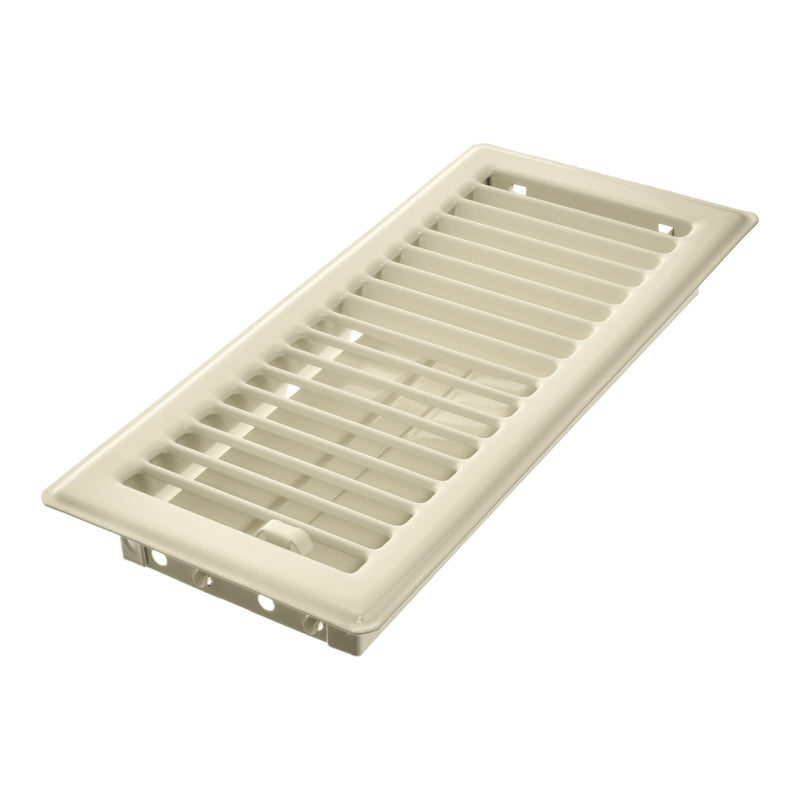 4"x10" Steel Floor Register - 1800ceiling