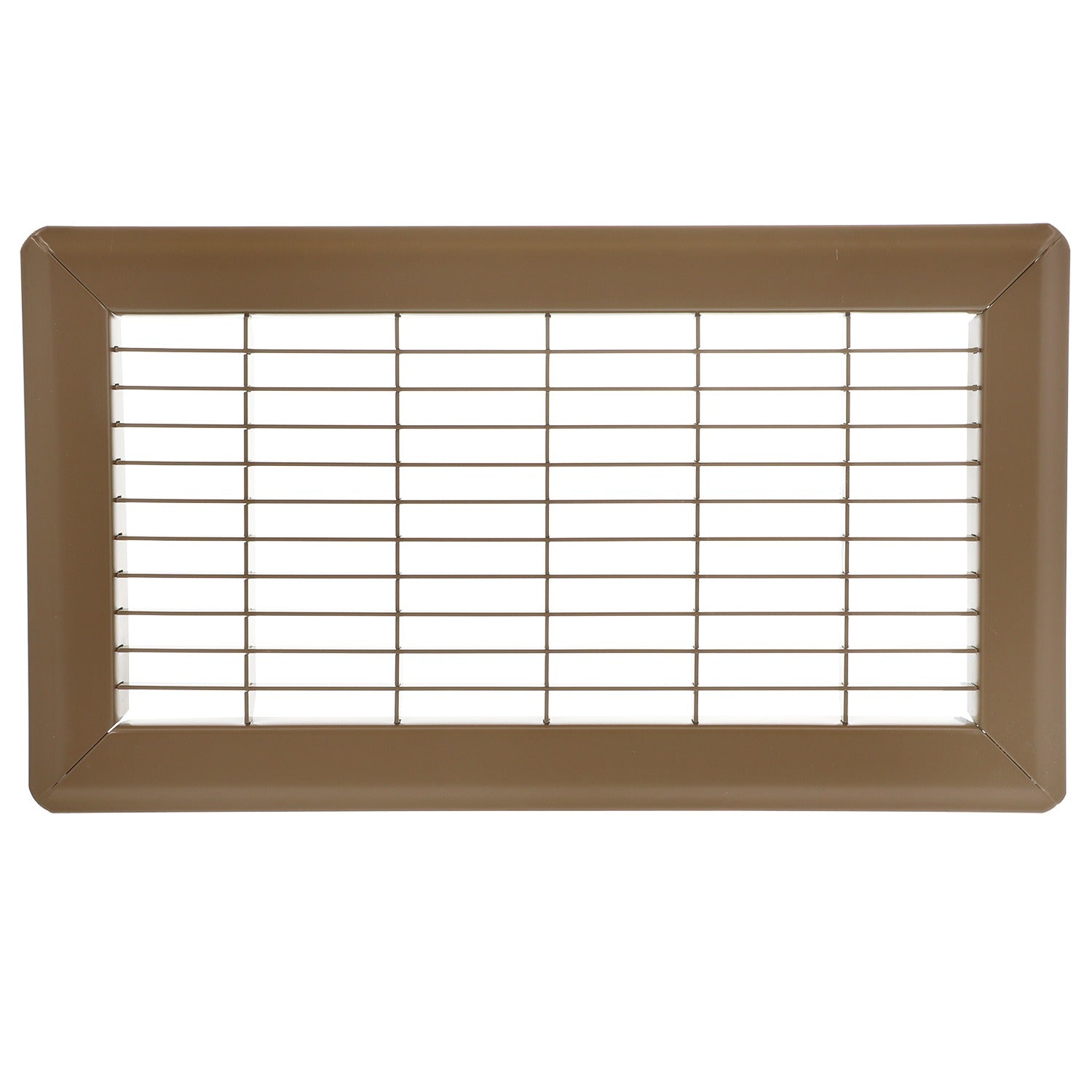 8"x20" Metal Floor Return Air Grill-BROWN - 1800ceiling