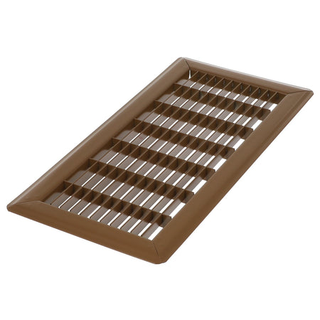 8"x20" Metal Floor Return Air Grill-BROWN - 1800ceiling