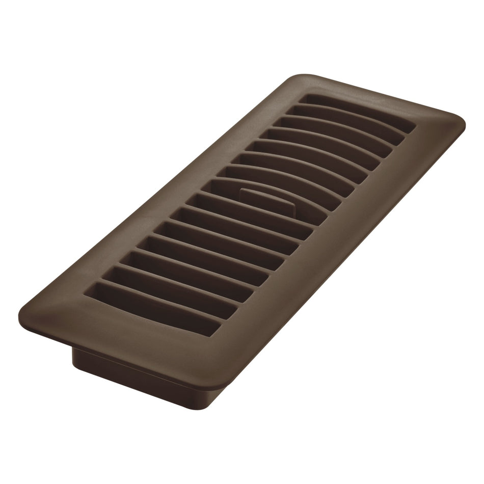 Floor Register-Polystyrene Louvered-BROWN - 1800ceiling