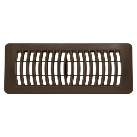 Floor Register-Polystyrene Louvered-BROWN - 1800ceiling