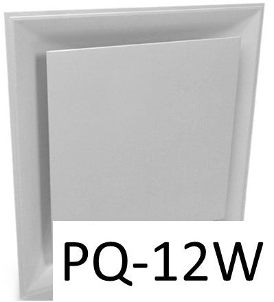 Stratus White Plastic PLAQUE Style 2'x2' Air Diffuser - 1800ceiling