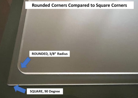 Custom Frosted Acrylic Tabletop - 1800ceiling