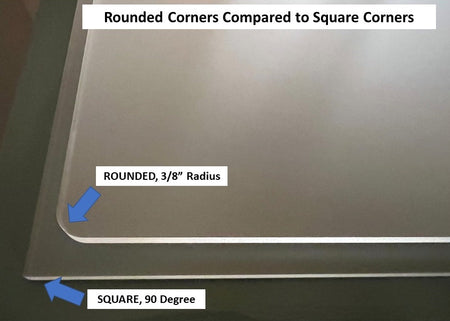 Custom Frosted Acrylic Tabletop - 1800ceiling