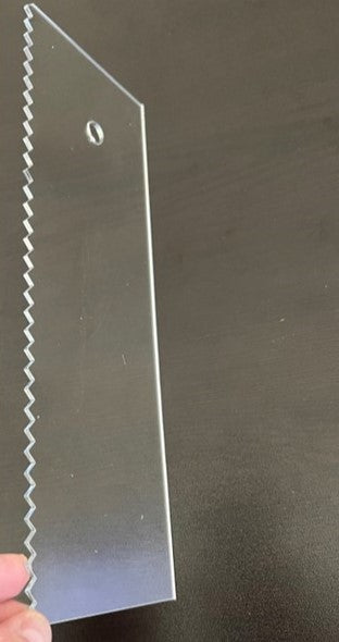 Clear Cake Comb-12" Tall - 1800ceiling