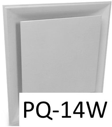 Stratus White Plastic PLAQUE Style 2'x2' Air Diffuser - 1800ceiling