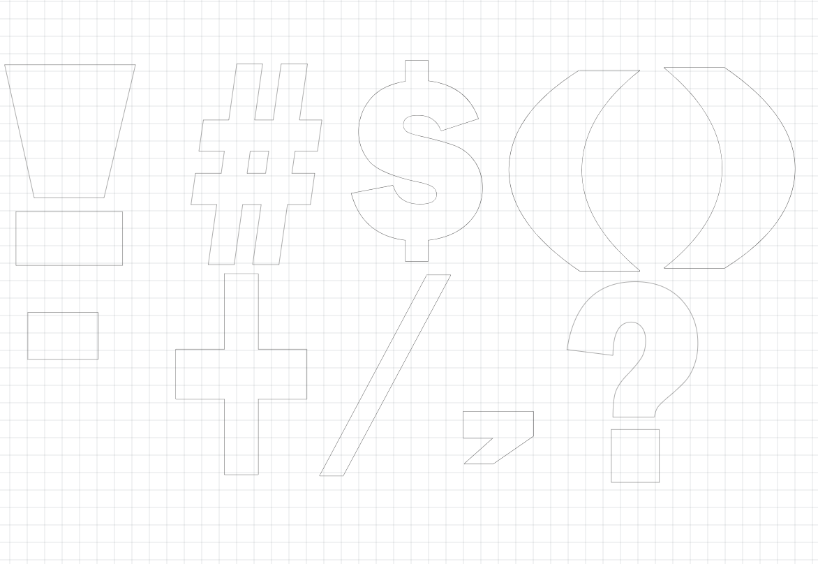 Cake Stencils, Symbols - 1800ceiling