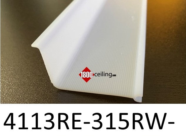 Under Cabinet Lens: 1-11/16" wide x 1" high (4113RE-315RW-) - 1800ceiling