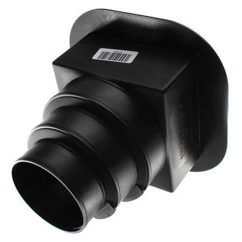 Airtec Plastic 6x6 Multi Size Register Box. 4",",6" collar (9"x9" Flange), #81966 - 1800ceiling