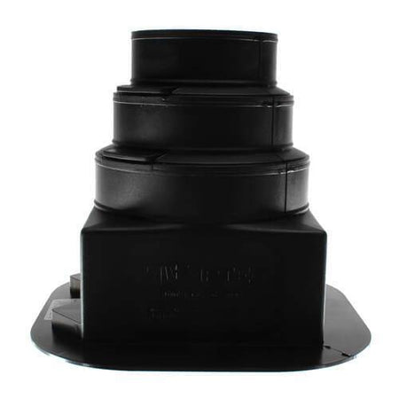 Airtec Plastic 6x6 Multi Size Register Box. 4",",6" collar (9"x9" Flange), #81966 - 1800ceiling