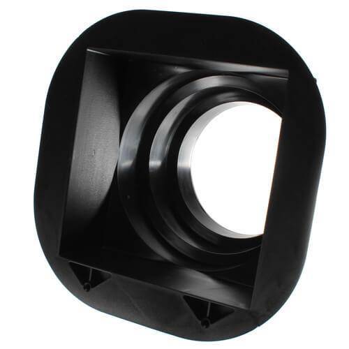 Airtec Plastic 8x8 Multi-Size Register Box, 6", 7",8" collar. (11"x11" Flange), #81968 - 1800ceiling