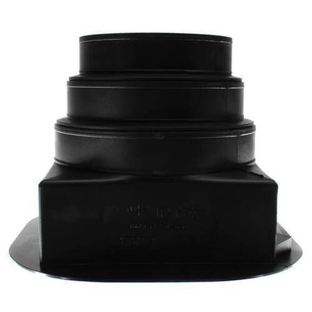 Airtec Plastic 8x8 Multi-Size Register Box, 6", 7",8" collar. (11"x11" Flange), #81968 - 1800ceiling