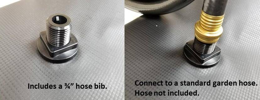 Black Vinyl Heavy Duty Roof Leak Tarp - 1800ceiling