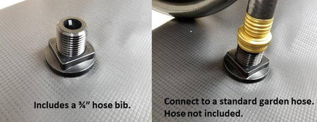 Black Vinyl Heavy Duty Roof Leak Tarp - 1800ceiling