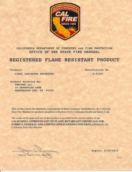 Black Vinyl Heavy Duty Roof Leak Tarp - 1800ceiling