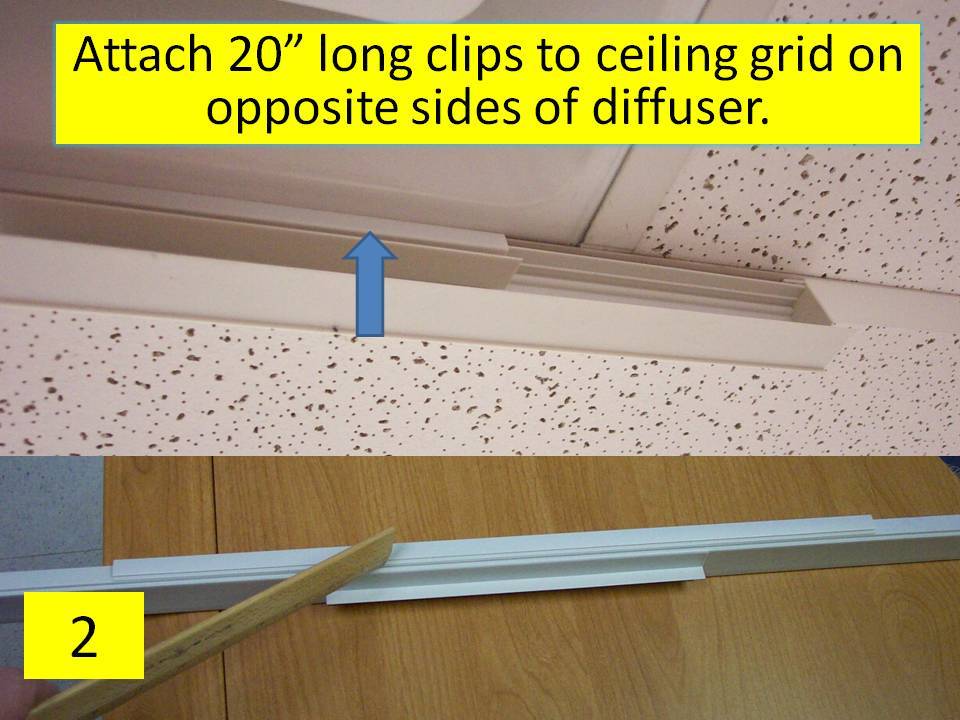 Breathe Easy Air Filtering System (#4104) - 1800ceiling