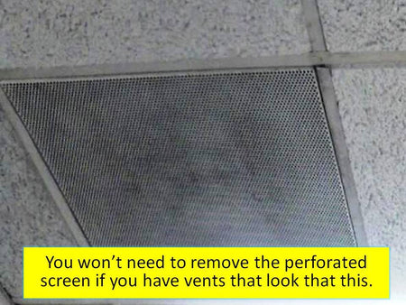 Breathe Easy Air Filtering System (#4104) - 1800ceiling