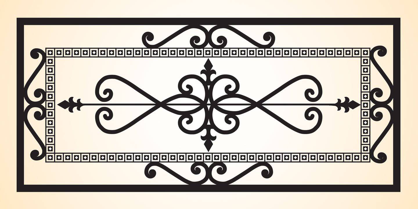 Classic Iron - 1800ceiling