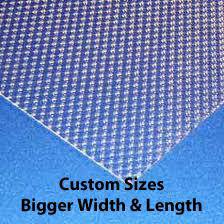 Clear Acrylic Prismatic Custom Sizes From: 23-7/8" thru 26" width x 47-7/8" thru 50" length - 1800ceiling