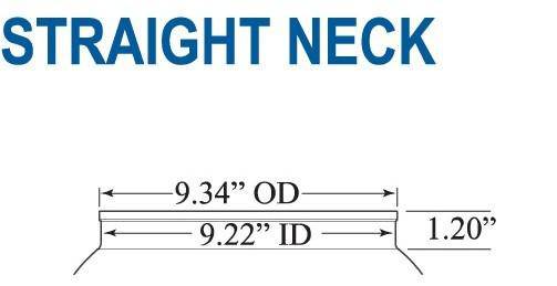 Clear Textured Teardrop with Straight Neck 11.74" H x 12.38" W with 9.22" - 1800ceiling