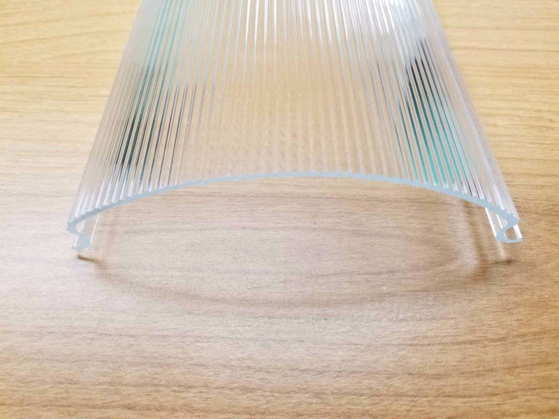 Curved Clear Linear Ribbed 4-11/16" wide (2582) 6 pcs.min - 1800ceiling