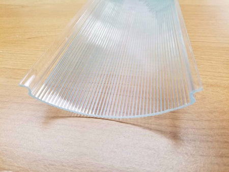 Curved Clear Linear Ribbed 4-11/16" wide (2582) 6 pcs.min - 1800ceiling
