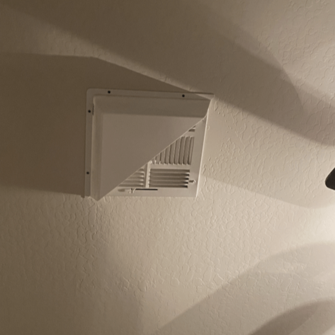 Custom Corner Air Shield - 1800ceiling