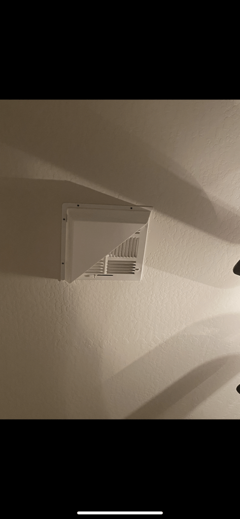 Custom Corner Air Shield - 1800ceiling