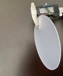 Custom Frosted Disks, "Satin Ice" .060 gauge 1" thru 12"-2 PIECE MINIMUM - 1800ceiling