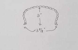 Fluted Wrap Lens-Clear Acrylic (1400) - 1800ceiling