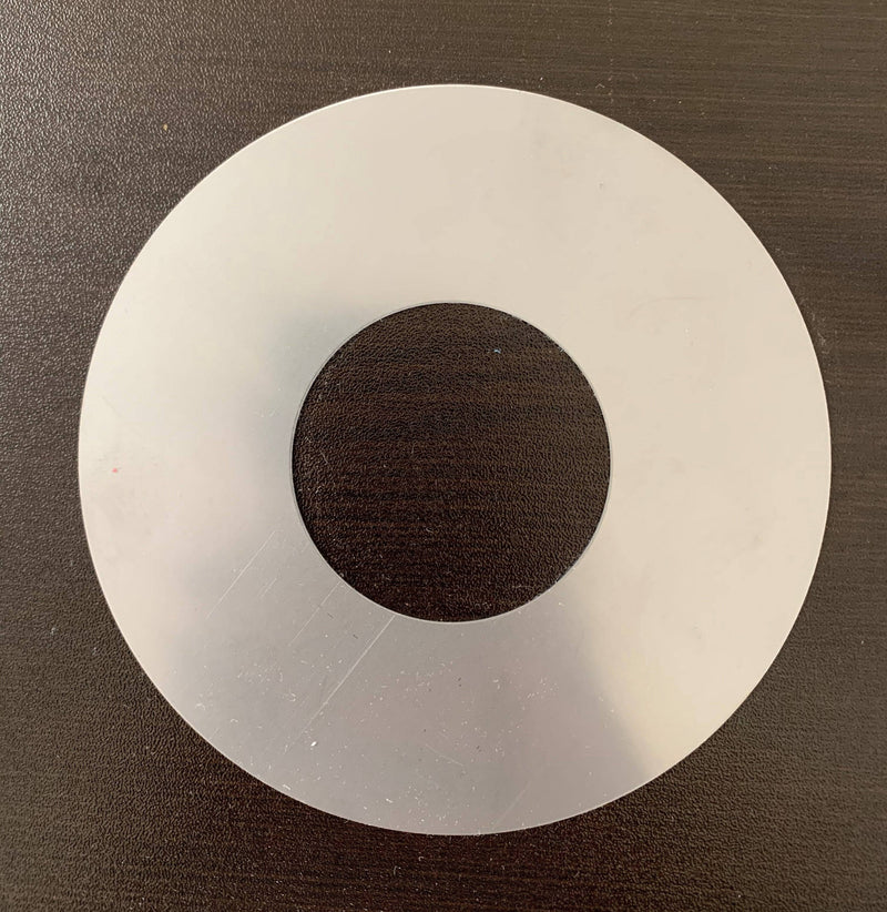 Goof Ring, Chrome Metal, 2-3/8" ID x 4.5" OD - 1800ceiling