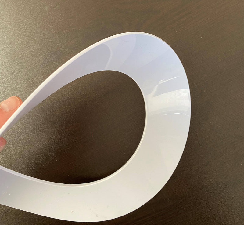 Goof Ring, White Plastic, 6-1/4" ID x 10" OD - 1800ceiling