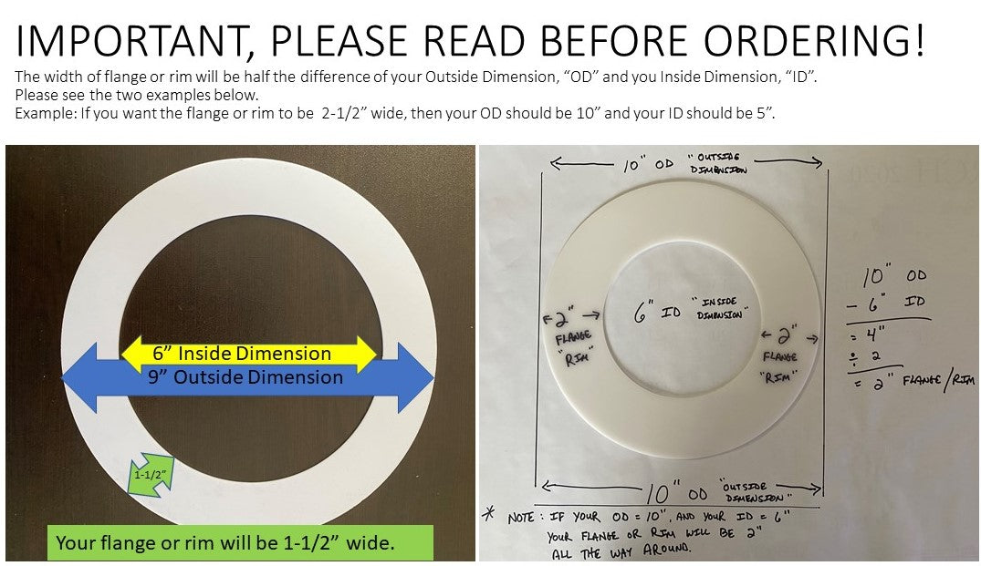 Custom Goof Rings-Black Plastic - 1800ceiling