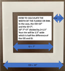 White Custom Square Goof Plates .085 gauge white acrylic - 1800ceiling