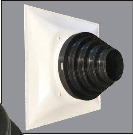 Kit:14 White Plastic Cone, Universal Collar, 48" ZipTie - 1800ceiling