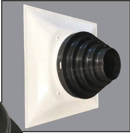 Kit:14 White Plastic Cone, Universal Collar, 48" ZipTie - 1800ceiling