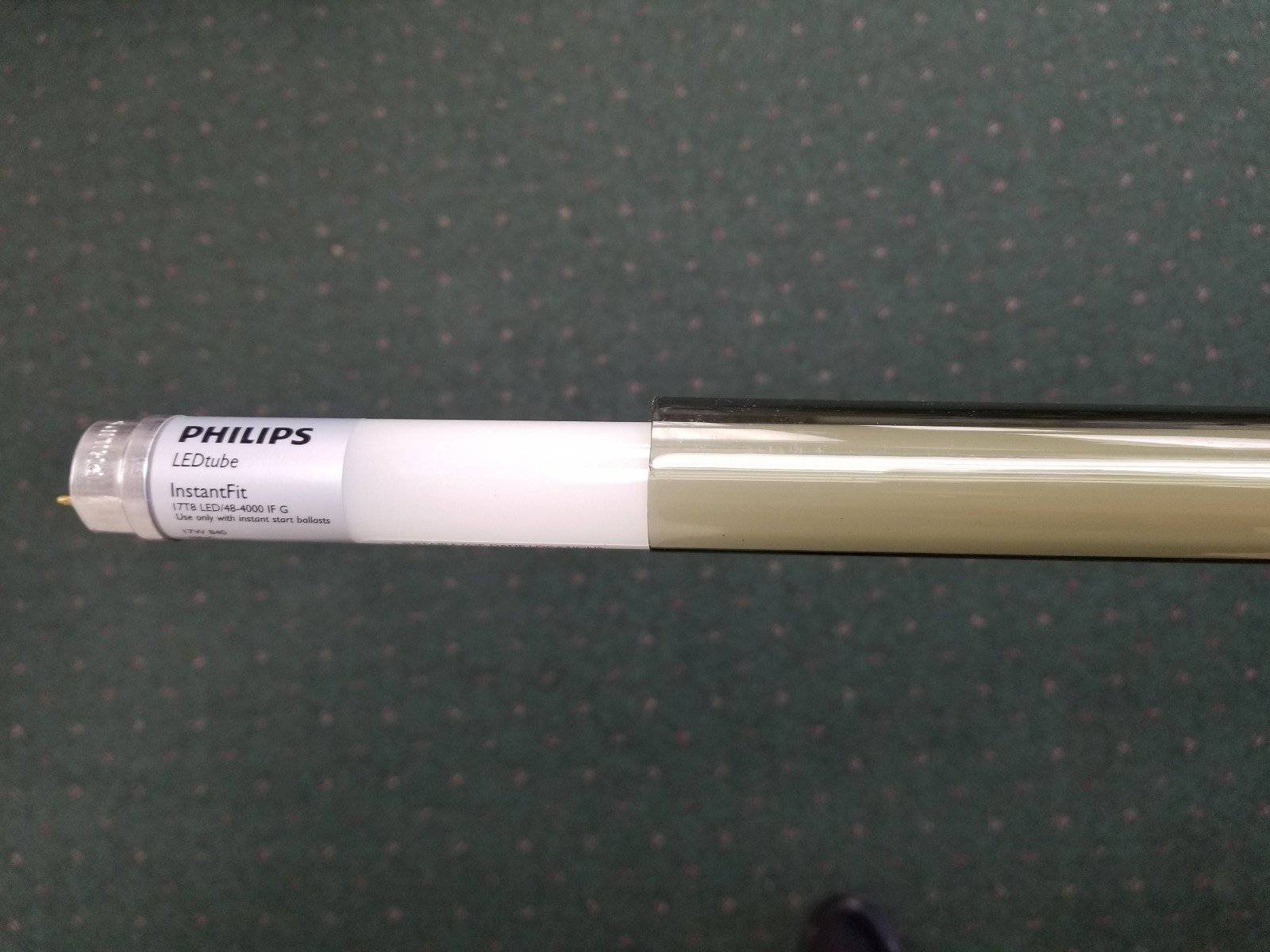 LED Lighting Muting Smoked Sleeves for T8 - 1800ceiling