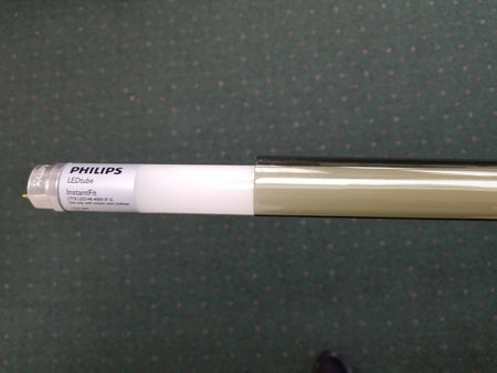 LED Lighting Muting Smoked Sleeves for T8 - 1800ceiling