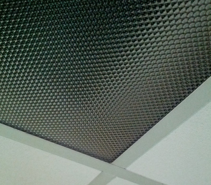 Polycarbonate Prismatic Unbreakable- Widths 24in-29.875in., Lengths 24in.-29.875in - 1800ceiling