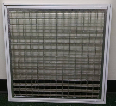 Light Lens Replacement Kit 2'x2' w/ Silver Parabolic Louver - 1800ceiling