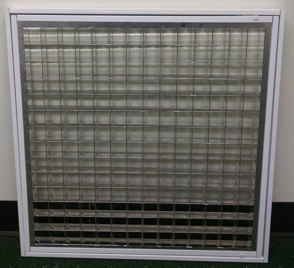 Light Lens Replacement Kit 2'x2' w/ Silver Parabolic Louver - 1800ceiling