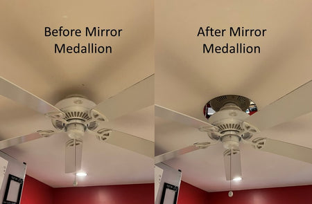 MIRROR Goof Ring & Ceiling Medallions - 1800ceiling