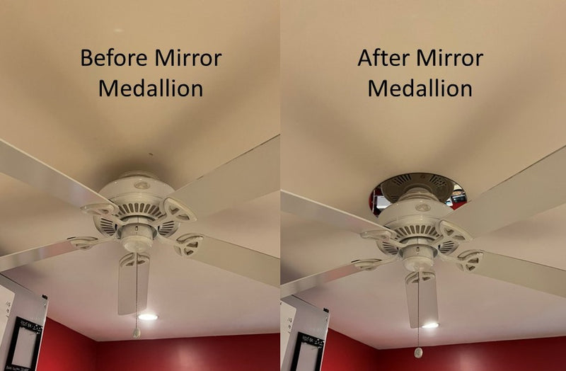 MIRROR Goof Ring & Ceiling Medallions - 1800ceiling